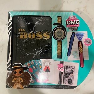 L.O.L. Surprise! O.M.G. Fashion Journal Da Boss Electronic PWJournal w/watch